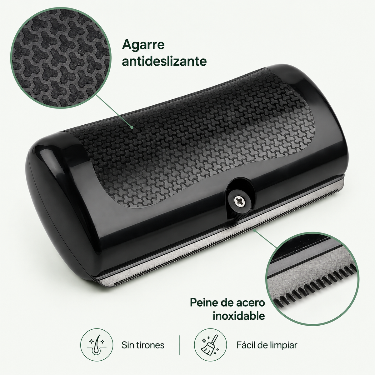 FurCalm™ – Cepillo de muda sin tirones
