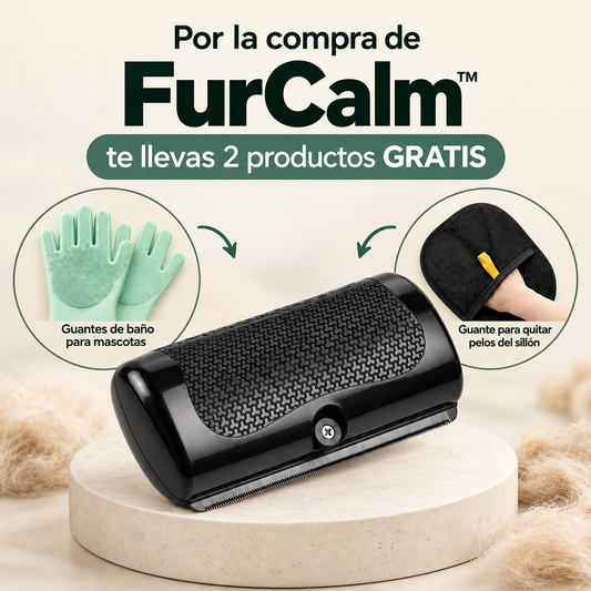FurCalm™ – Cepillo de muda sin tirones